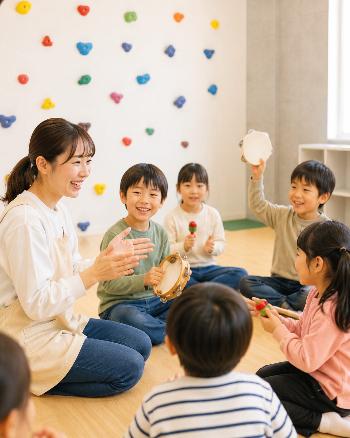 音楽活動を楽しむ子どもたちのイメージ